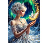 Puzzle 150 Pezzi per Adulti Imperatrice Piccione, Intrattenimento Creativo, Divertimento, puzzle 150 pezzi Arte, Idea Regalo per Amore e Amico