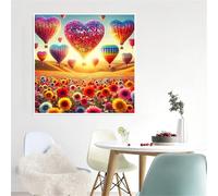 Puzzle 150 Pezzi per Adulti, puzzle 150 pezzi Impegnativo e Difficile, Perfetto per Appassionati di Puzzles Esperti, Idea Regalo Uomo e Donna, Tema:Mongolfiera all'alba