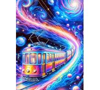 Puzzle 150 Pezzi per Adulti Treno magico, Intrattenimento Creativo, Divertimento, puzzle 150 pezzi Arte, Idea Regalo per Amore e Amico