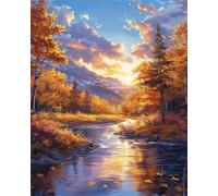 Puzzle 150 Pezzi per Adulti Valle dell'albero del fiume, Intrattenimento Creativo, Divertimento, puzzle 150 pezzi Arte, Idea Regalo per Amore e Amico