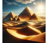 Puzzle 150 Pezzi Piramidi del Sole, Impossible puzzle Per Adulti 150 pezzi, DIY Puzzles Colorato 65x65cm, Rompicapo adulti E Ragazzi, Gioco Giocattolo per la Famiglia