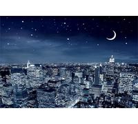 Puzzle 1500 Pezzi,87x57 cm puzzles per adulti,Paesaggio notturno della città DIY Puzzle Arte,Educativi Stimolanti Puzzles Decorazioni per la Casa