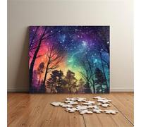 Puzzle 1500 Pezzi Albero del Cielo Stellato Puzzle Adulti 87 x 57 cm Giochi Rilassamento e Intelligence 1500 Pezzi Puzzles per Uomini e Donne Regalo Creativo per il Relax
