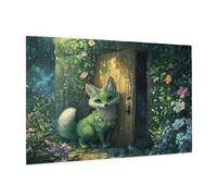 Puzzle 1500 Pezzi Anime Puzzle Adulti Animale Pattern Design con Confezione Regalo, Fai Da Te Puzzles di Legno Giochi Casual Gioco di Abilità per Tutta la Famiglia, Home Room Decor 87 x 57 cm -104Y