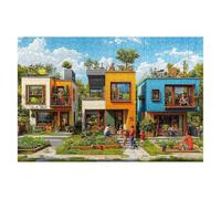 Puzzle 1500 Pezzi Anime Puzzle Cabina per Adulti e Tutta la Famiglie Dimensione 87x57cm Confezione di Alta Qualità, Classici Intrattenimento Creativo Divertenti Sfide per Decorazioni Natalizie B-26