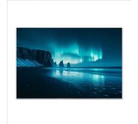 Puzzle 1500 Pezzi Aurora boreale Paesaggio Puzzle Grandi Dimensioni per Adulti 87x57cm, Adulti Difficili Impossible Giochi, Rilassamento e Intelligence, Jigsaw Personalizzato per Maschio e Femmina R-2