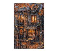 Puzzle 1500 Pezzi Autunno Strade Gioco Educativo Puzzle Impossibili Adatto Agli Appassionati di Puzzles Puzzles per Adulti 1500 Pezzi 87x57 cm