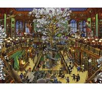 Puzzle 1500 pezzi - Biblioteca, Oesterle + poster