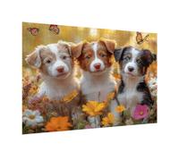 Puzzle 1500 Pezzi cane Puzzle Adulti, Gioco Educativo, n-202 | Jigsaw Puzzles primavera, Impossibile Difficile Sfida, Classici Gioco Familiare, Giochi Divertenti, Idee Regalo