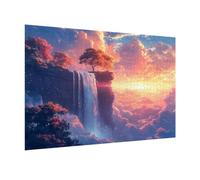 Puzzle 1500 Pezzi Cascate Puzzle Adulti, Gioco Educativo, n-689 | Jigsaw Puzzles Il sogno, Impossibile Difficile Sfida, Classici Gioco Familiare, Giochi Divertenti, Idee Regalo