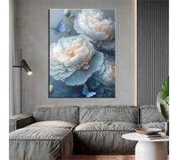 Puzzle 1500 pezzi, Farfalla della Peonia Bianca Puzzle Classici per Adulti, Giocattoli di Gioco Impegnativi, puzzle Impossibile, Puzzles per Gioco Familiare, Regalo per Amore e Amico 87 x 57 cm