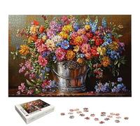 Puzzle 1500 Pezzi Fiore, Puzzle Primavera in Legno per Adulti, Misura: 87x57 cm, Puzzles 1500 Pezzi per Adulti, Giochi Educativo per Famiglie, Puzzles per Idea Regalo Donna, Decorazioni Casa, -5447