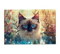 Puzzle 1500 Pezzi Gatti, Puzzle Pianta Puzzles in Legno Dimensione Di 87x57cm, Classici Sfide Divertenti Intrattenimento Creativo, Divertimento Confezione di Alta Qualità Regalo Uomo e Donna -1920