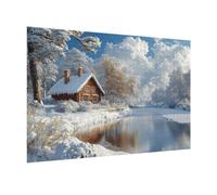 Puzzle 1500 Pezzi inverno Puzzle Adulti, Gioco Educativo, n-111