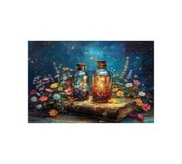 Puzzle 1500 Pezzi, Legno Libro Puzzle 1500 Pezzi Adulti, Puzzles Classici Vaso per Tutta la Famiglia Insieme, Puzzles per Alleviare lo Stress e Primavera Decorazioni Parete Regalo 60x90cm LZPT-03846