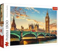 Trefl - Puzzle Londra, Veľká Británia - 1500 Pezzi