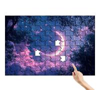 Puzzle 1500 Pezzi Luna, Albero Puzzle Adulti, Giocattolo Educativo Colorato e Interessante Impostato con Scatola, Sfida Impossibile Gioco Arte Educativo per Unico Regalo Donna Decorazioni Casa T-2