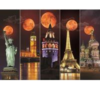 Puzzle 1500 pezzi Luna rossa