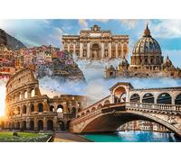 Puzzle 1500 pezzi - Luoghi preferiti: Italia TREFL