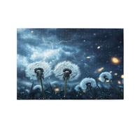 Puzzle 1500 Pezzi, Paesaggio Puzzle Arte 87x57cm Jigsaw Grandi Dimensioni per Adulti, Jigsaw Giochi Intrattenimento Creativo, Gioco Familiare per Decorazione Parete, Regalo Donna Dente di leone p-1979