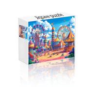 Puzzle 1500 Pezzi Parco Divertimenti, Giochi Educativi Giochi di Puzzle Sogno, Decorazione della Casa, Qualità Premium Arti Mestieri, Divertimento per Casa Adulti Regalo Creativi 10 Anni Maschio I-7