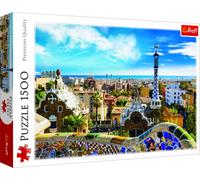 Puzzle 1500 pezzi Park Güell, Barcellona - TREFL