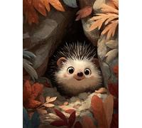 Puzzle 1500 Pezzi per Adulti e Ragazzi, puzzle Classico 1500 pezzi Fai Da Te Simpatica grotta del riccio, Intrattenimento Creativo Puzzles Difficili, Idea Regalo Uomo e Donna 87x57cm