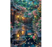 Puzzle 1500 Pezzi per Adulti, Paesaggio Giardino, Esercitare la Memoria, Migliorare la Concentrazione Lettere sul Retro, Giocattolo Regalo per Uomini Donne e Anziani 87 x 57 cm