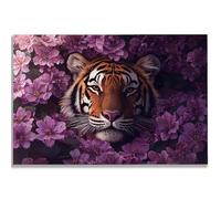 Puzzle 1500 Pezzi per Adulti, Puzzle Tigre1500 Pezzi Arte per Adulti e Ragazzi, Misura: 87x57 cm, Puzzles Fiore in Legno Impegnativi, Puzzles per Idea Regalo Donna e Uomo, Decorazioni Casa, -1948