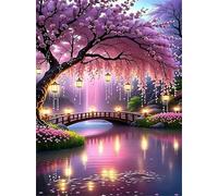 Puzzle 1500 Pezzi per Adulti Vista notturna sul lago, Intrattenimento Creativo, Divertimento, puzzle 1500 pezzi Arte, Idea Regalo per Amore e Amico