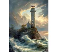 Puzzle 1500 pezzi,puzzle Classici per Adulti e bambini,Giochi Rilassamento e Intelligence Idea regalo puzzle per adulti,Puzzles con motivo Faro Mare
