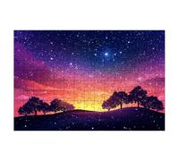 Puzzle 1500 Pezzi, Puzzle Paesaggi, Puzzles in Legno con Compact Box Tema Notte Stellata, Puzzles Classico per Adulti e Tutta la Famiglie, Divertimento, Idea Creativo Regalo Uomo Regalo Donna -1413