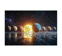 Puzzle 1500 Pezzi, Puzzle Planet, Puzzles in Legno con Compact Box Tema Notte Stellata, Puzzles Classico per Adulti e Tutta la Famiglie, Divertimento, Idea Creativo Regalo Uomo Regalo Donna -1909