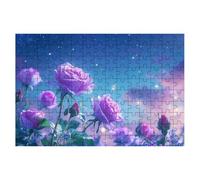 Puzzle 1500 Pezzi, Puzzle Rosa, Puzzles in Legno con Compact Box Tema Notte Stellata, Puzzles Classico per Adulti e Tutta la Famiglie, Divertimento, Idea Creativo Regalo Uomo Regalo Donna, Decor -1987