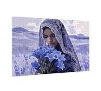 Puzzle 1500 Pezzi Religione Puzzle Adulti Donna Pattern Design con Confezione Regalo, Fai Da Te Puzzles di Legno Giochi Casual Gioco di Abilità per Tutta la Famiglia, Home Room Decor 87 x 57 cm -1118Y