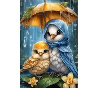 Puzzle 1500 Pezzi Uccelli Fiori, Puzzle Impossibili Gioco Educativo Sviluppa Pazienza e Destrezza, Lettere sul Retro Facile Montaggio, Regalo per Uomini Donne e Anziani 87 x 57 cm