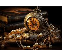 Puzzle 1500 Pieces Libro Bambina Bambino 10 8 9 6 5 7 Anni Regalo Maschio Adulti Legno Nostalgia Puzzle Arte Giochi Gioco di QI Ragazzo Grandi Dimensioni 87x57cm,1500pcs Regalo Toy, Scatola P-442