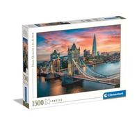 Clementoni - Puzzle Crepuscolo di Londra - 1500 Pezzi