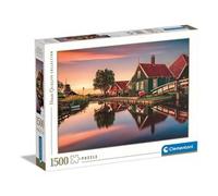 Clementoni - Puzzle Zaanse Schans - 1500 Pezzi