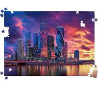 Puzzle 1500P Pezzi, Classici 34.3 x 22.4 in architettura Tramonto l0-291 | Puzzle Giochi Rilassamento e Intelligence, Puzzle per Gioco Familiare, Festa Aziendale, Regalo per Amore e Amico