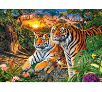 Puzzle 180 pezzi Tiger Family