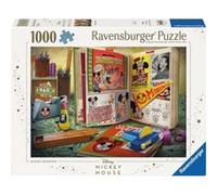Ravensburger 12000842 - 1960 Mickey Moments - puzzle 1000 pezzi - puzzle adulti e ragazzi da 14 anni, puzzle Disney, Disney regalo