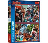 Puzzle 2x200 Pezzi Difensori del Mondo Avengers Marvel