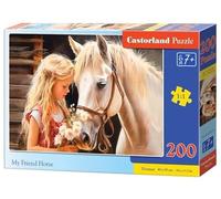 Castorland - Puzzle Il mio amico cavallo - 200 Pezzi