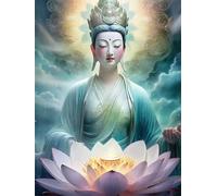 Puzzle 200 Pezzi Adulti Dio della Nuvola di Loto, Fai da Te puzzle difficili adulti 200 pezzi 35x25cm, Intrattenimento Creativo, Divertimento, Gioco di Abilità per Tutta la Famiglia