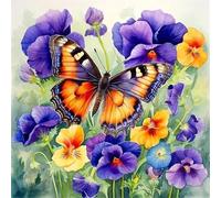 Puzzle 200 Pezzi Adulti, Farfalla blu viola puzzle per adulti 200 pezzi 28x28cm, Creativo Giocattolo, Puzzles Giochi Intelligence per Familiare