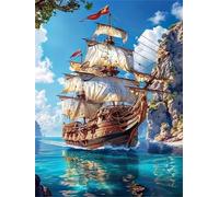 Puzzle 200 Pezzi Adulti Montagna della baia di vela, Fai da Te puzzle difficili adulti 200 pezzi 35x25cm, Intrattenimento Creativo, Divertimento, Gioco di Abilità per Tutta la Famiglia