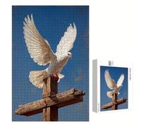Puzzle 200 Pezzi - Bird & Paesaggio - Puzzle in Legno Durevole con Lettere sul Retro - 35 x 25 cm - Hobby Creativo Senza Polvere - Articolo per Collezionisti e 14 Anni in Su P3#1283