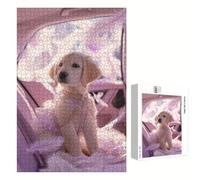 Puzzle 200 Pezzi - Cane & Viola - Puzzle in Legno Durevole con Lettere sul Retro - 35 x 25 cm - Hobby Creativo Senza Polvere - Articolo per Collezionisti e 14 Anni in Su P3#1334