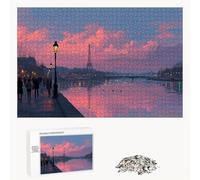 Puzzle 200 Pezzi - Città & Paesaggio - Puzzle in Legno Durevole con Lettere sul Retro - 35 x 25 cm - Hobby Creativo Senza Polvere - Articolo per Collezionisti e 14 Anni in Su P3#659